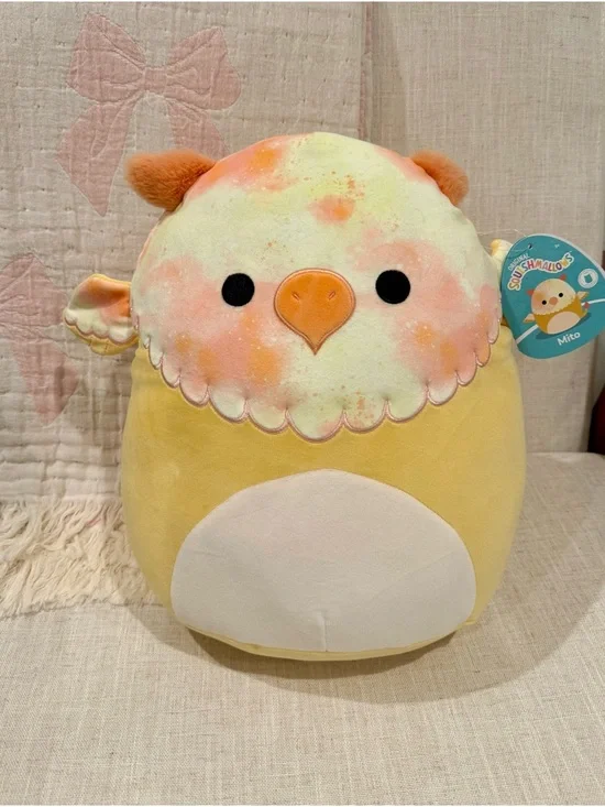 *NWT Squishmallows Yellow & Pastel Griffin Plush, 12 inch - Mito - Picture 1 of 1